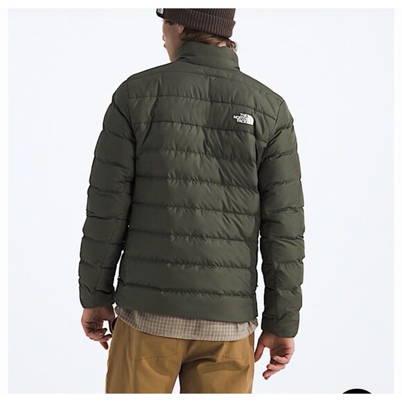 NEW NORTH FACE Big Aconcagua 3 Puffer Jacket 600 Fill Men 3X Green Outerwear - Picture 2 of 12